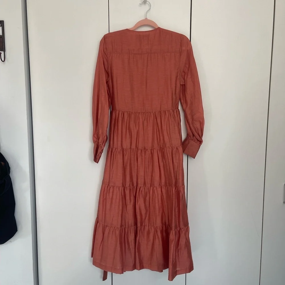 Anthropologie Agosta Tiered Maxi Dress NWOT Size XS - Picture 9 of 10